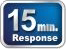 Fast 15 minute locksmith response time.